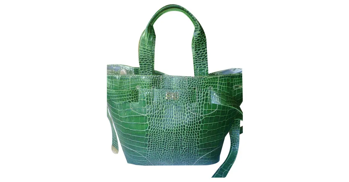 Lancel Bolsos de mano Verde oliva 