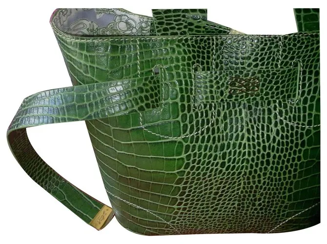 Lancel Bolsos de mano Verde oliva 