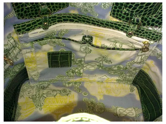 Lancel Bolsos de mano Verde oliva 