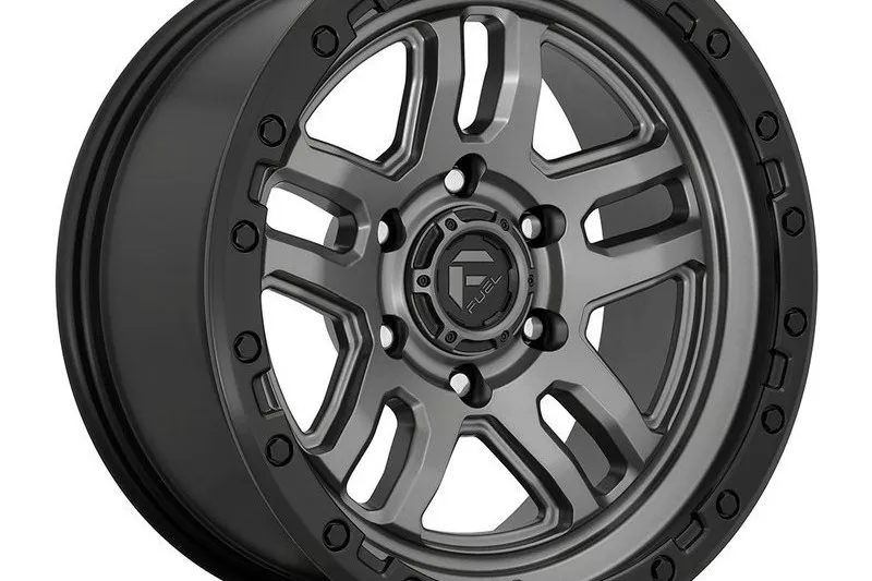 LLANTA DE ALEACIóN D701 AMMO MATTE GUNMETAL/BLACK BEAD RING FUEL 9.0X17 ET12 71,5 5X127