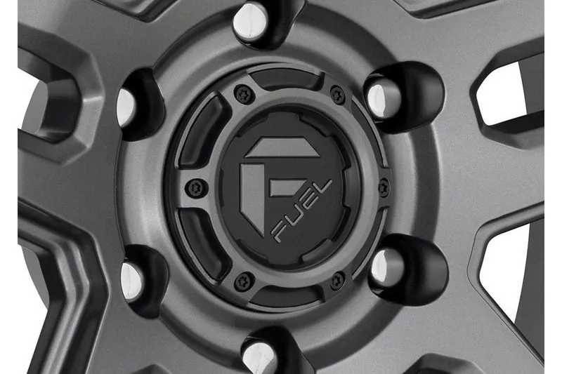 LLANTA DE ALEACIóN D701 AMMO MATTE GUNMETAL/BLACK BEAD RING FUEL 9.0X17 ET12 71,5 5X127