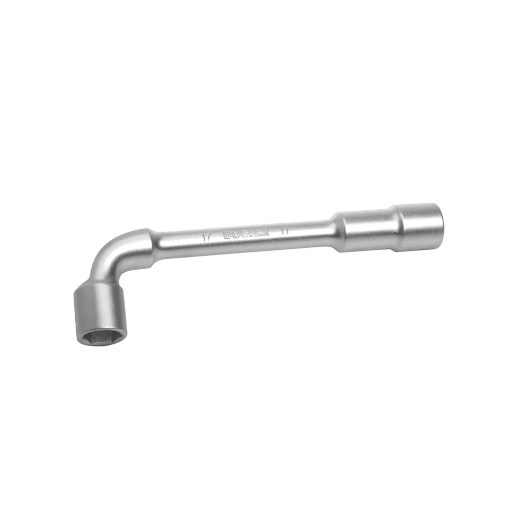 Llave de pipa abierta 6x6 crv 22mm colg