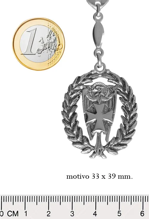 LLAVERO DE PLATA PARA ATS 037_13132LLSC