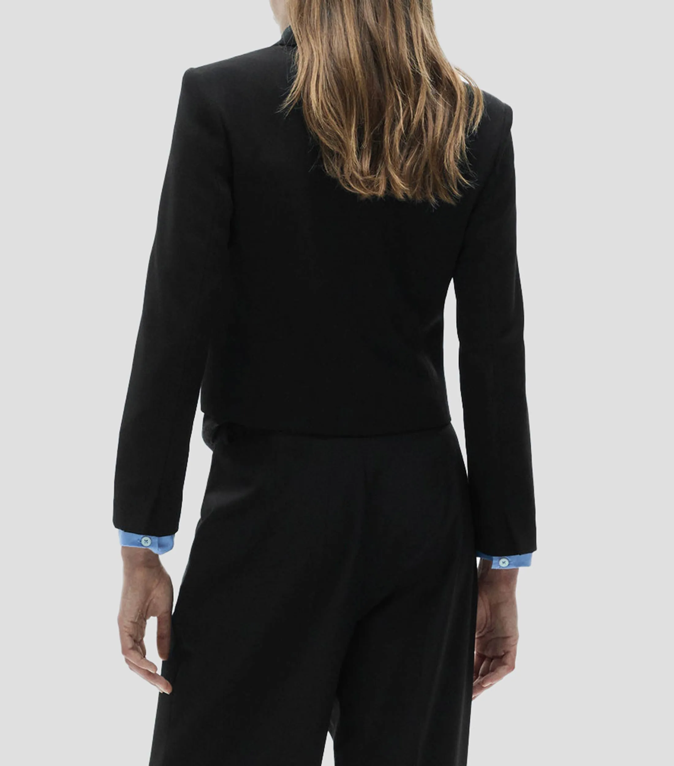 Mango Saco liso Mujer