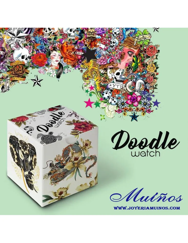 Mascarilla lavable pavo real tatuaje