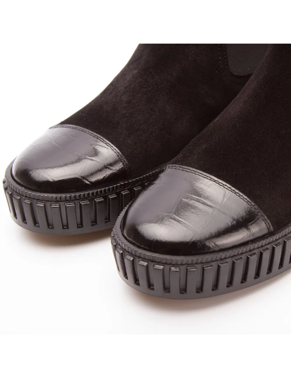 MEDUSA Volpe velour negro