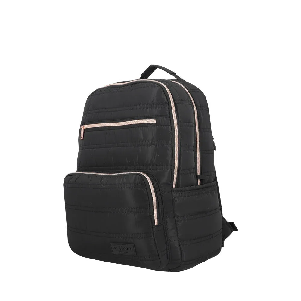 Mochila Notebook Xtrem Nebraska 5XT Negro/Rose Gold 16"