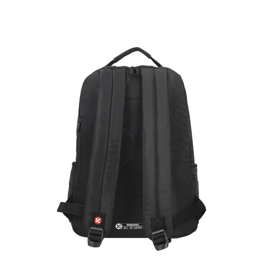 Mochila Notebook Xtrem Nebraska 5XT Negro/Rose Gold 16"