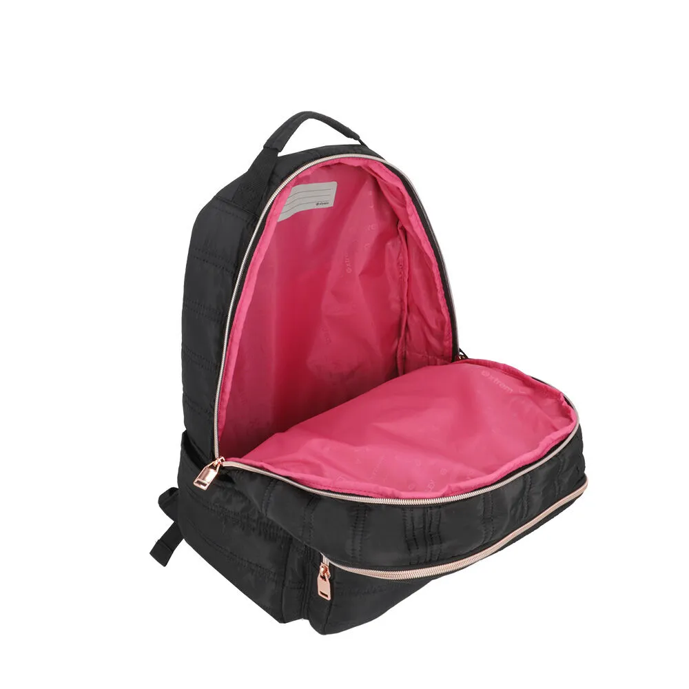 Mochila Notebook Xtrem Nebraska 5XT Negro/Rose Gold 16"
