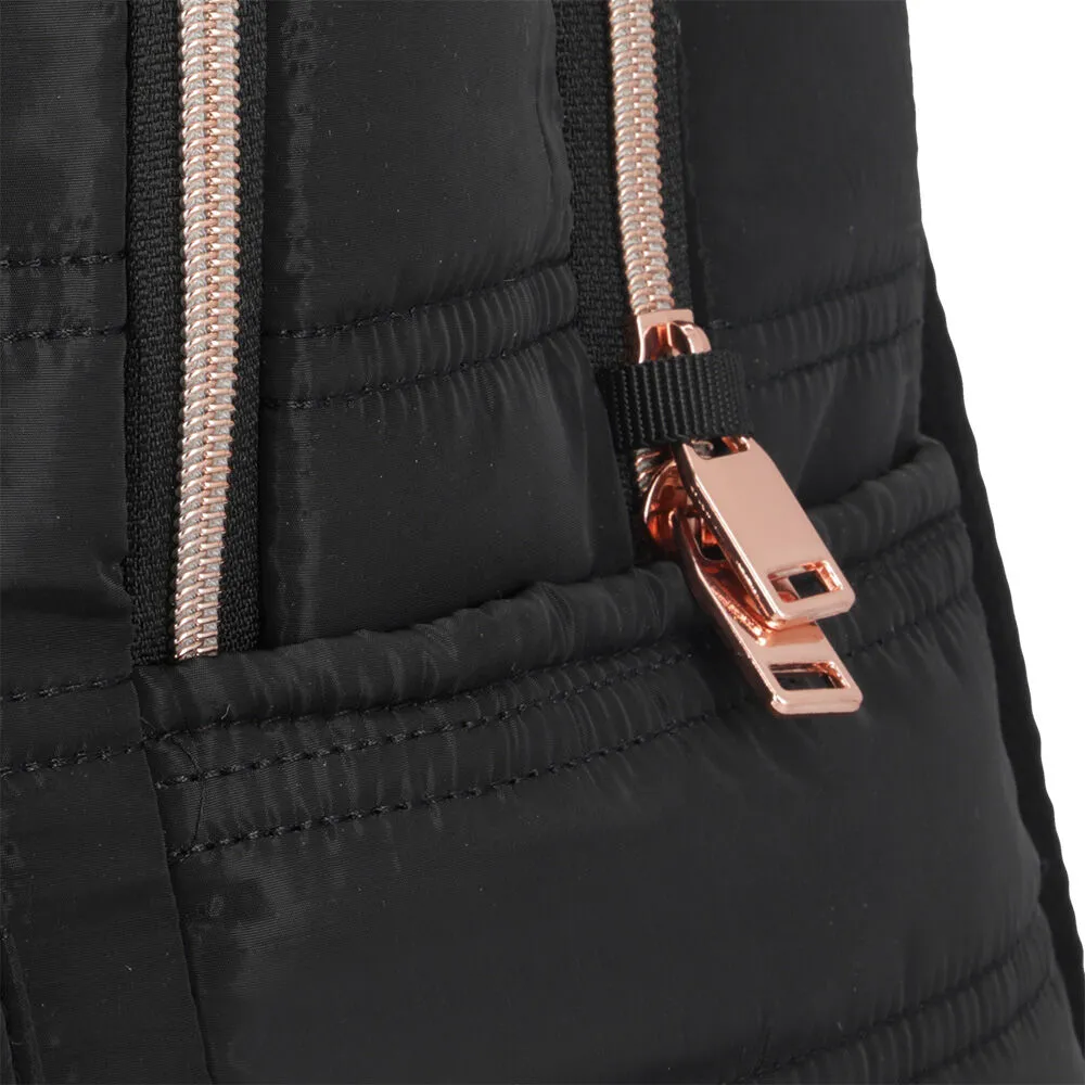 Mochila Notebook Xtrem Nebraska 5XT Negro/Rose Gold 16"