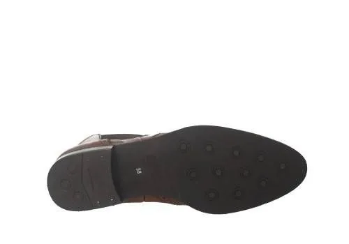 Moldeada Piel Cuero Pala Vega Lados Elastico