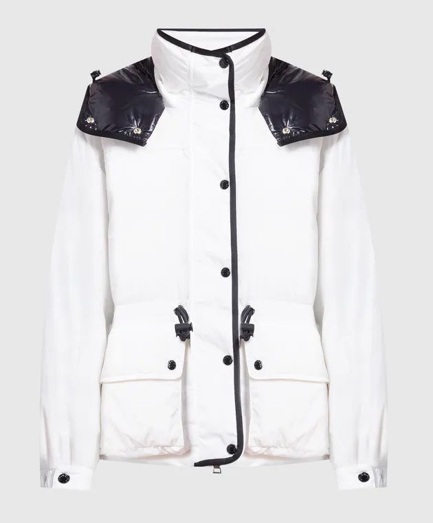 Moncler Amou white down jacket