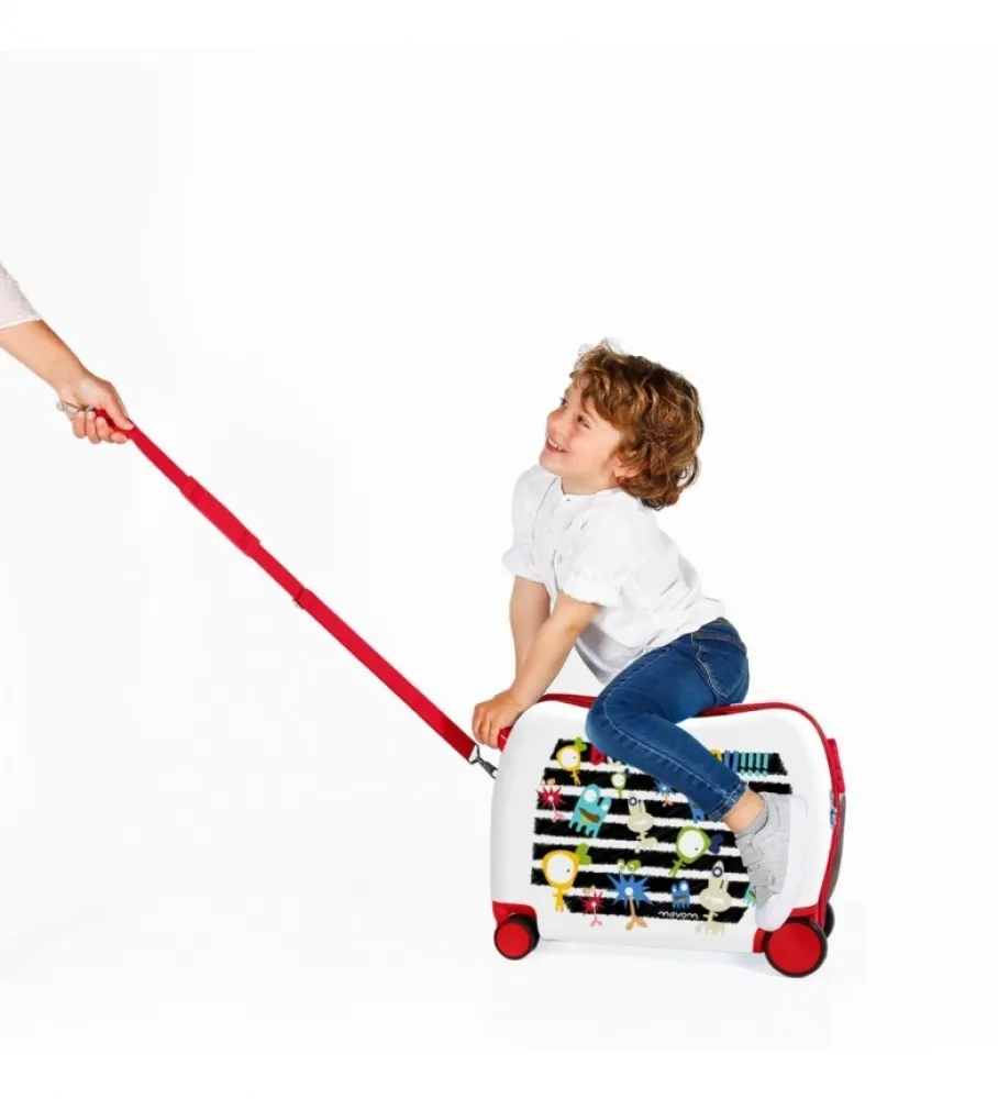 MOVOM MALETA CORREPASILLOS 2 RUEDAS MULTIDIRECCIONALES MOVOM BOO TO YOU 38X50X20CM