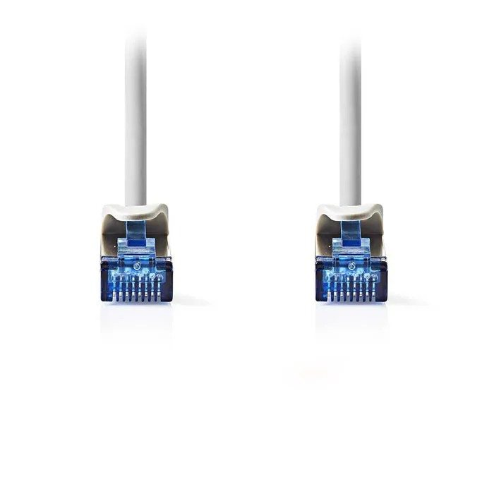 NEDIS CCGP85320GY05 CAT 6A SF / UTP CABLE DE RED RJ45 MACHO  RJ45 MACHO 0.5 M GRIS
