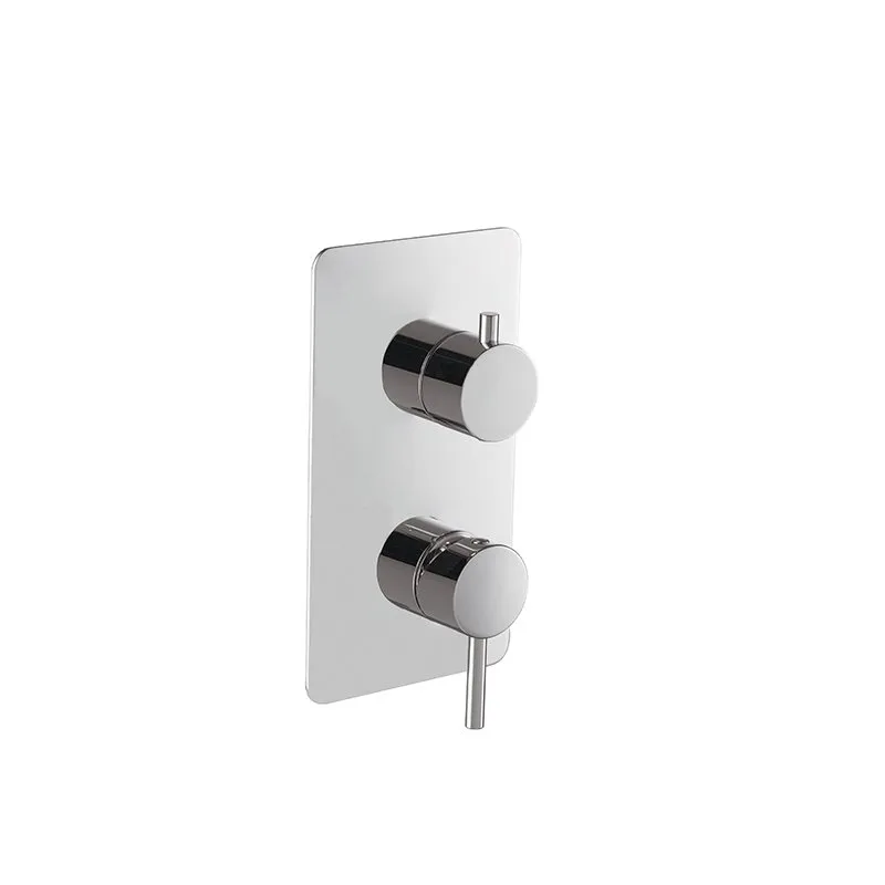 NEWFORM XSTEEL 316 MEZCLADOR EMPOTRADO CON DESVIADOR MECÁNICO DE 2 VÍAS CROMO
