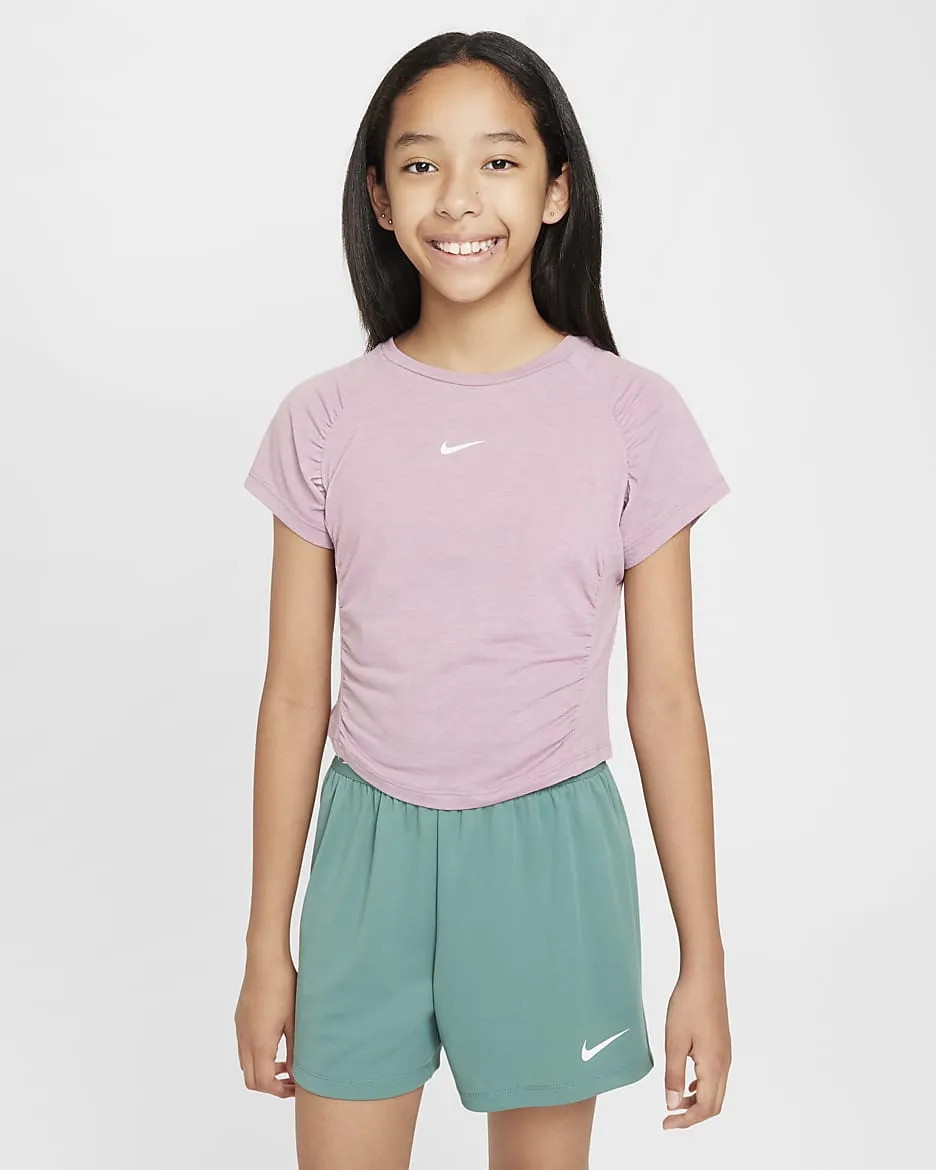 NIKE ONE FITTED CAMISETA DE MANGA CORTA DRIFIT  NIñA