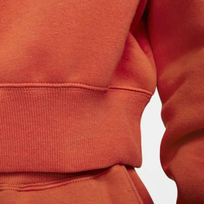 NIKE PHOENIX FLEECE OVERSIZED 1/2ZIP CROP SWEATSHIRT