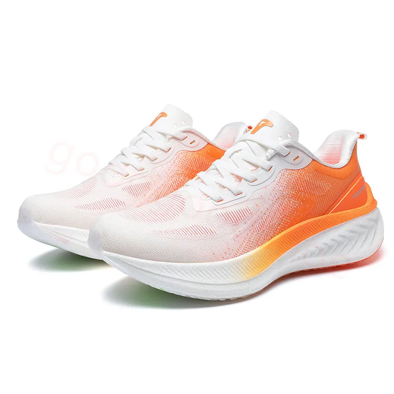 Nuevos zapatos casuales de diseñador de Treeperi para hombres Light Comfort 2.0 Sneakers de carbono Elite Gris blanco Naranja na