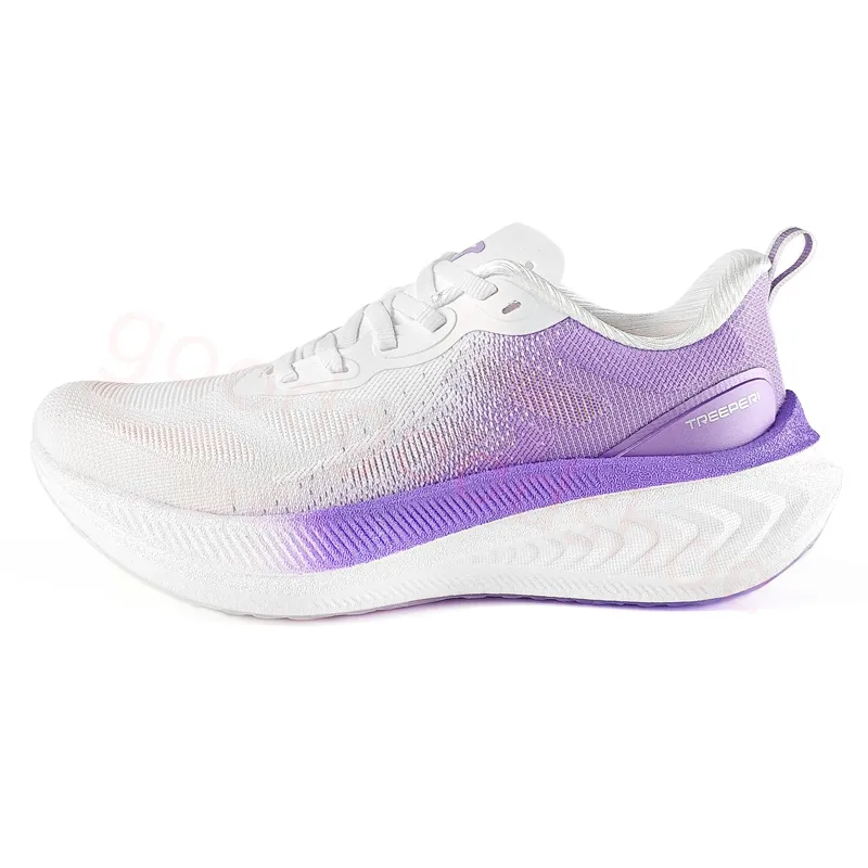 Nuevos zapatos casuales de diseñador de Treeperi para hombres Light Comfort 2.0 Sneakers de carbono Elite Gris blanco Naranja na