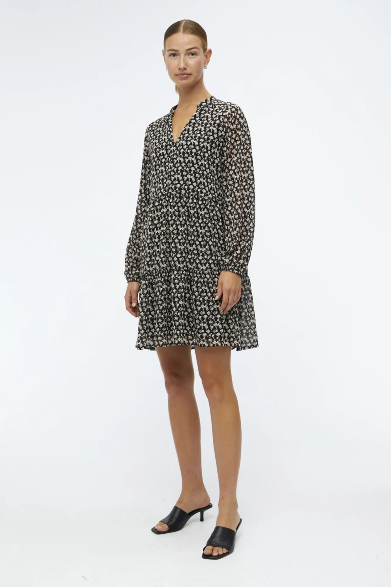 Object Vestido corto a capas