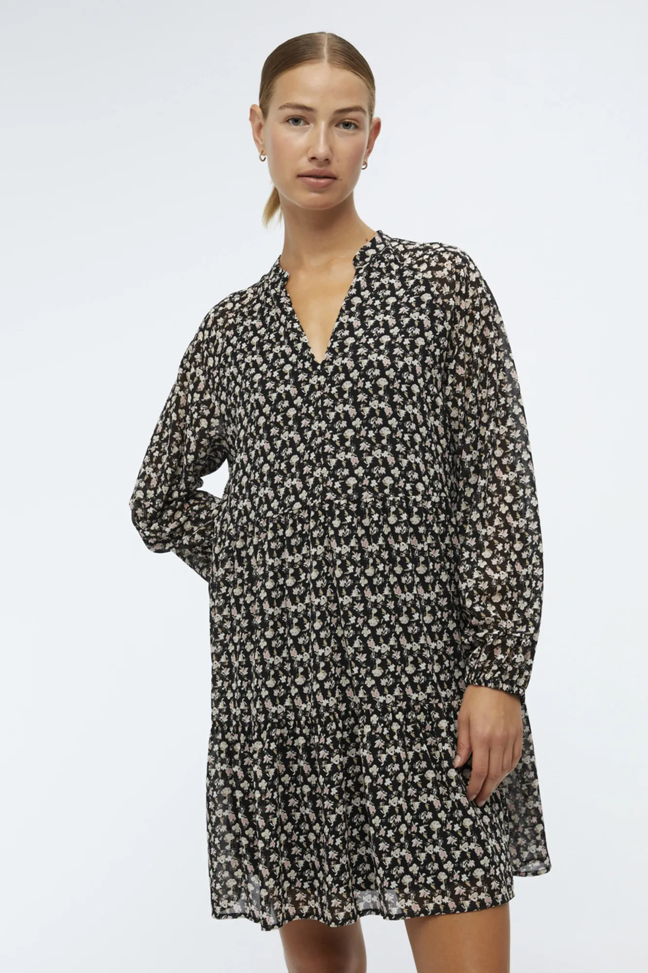 Object Vestido corto a capas