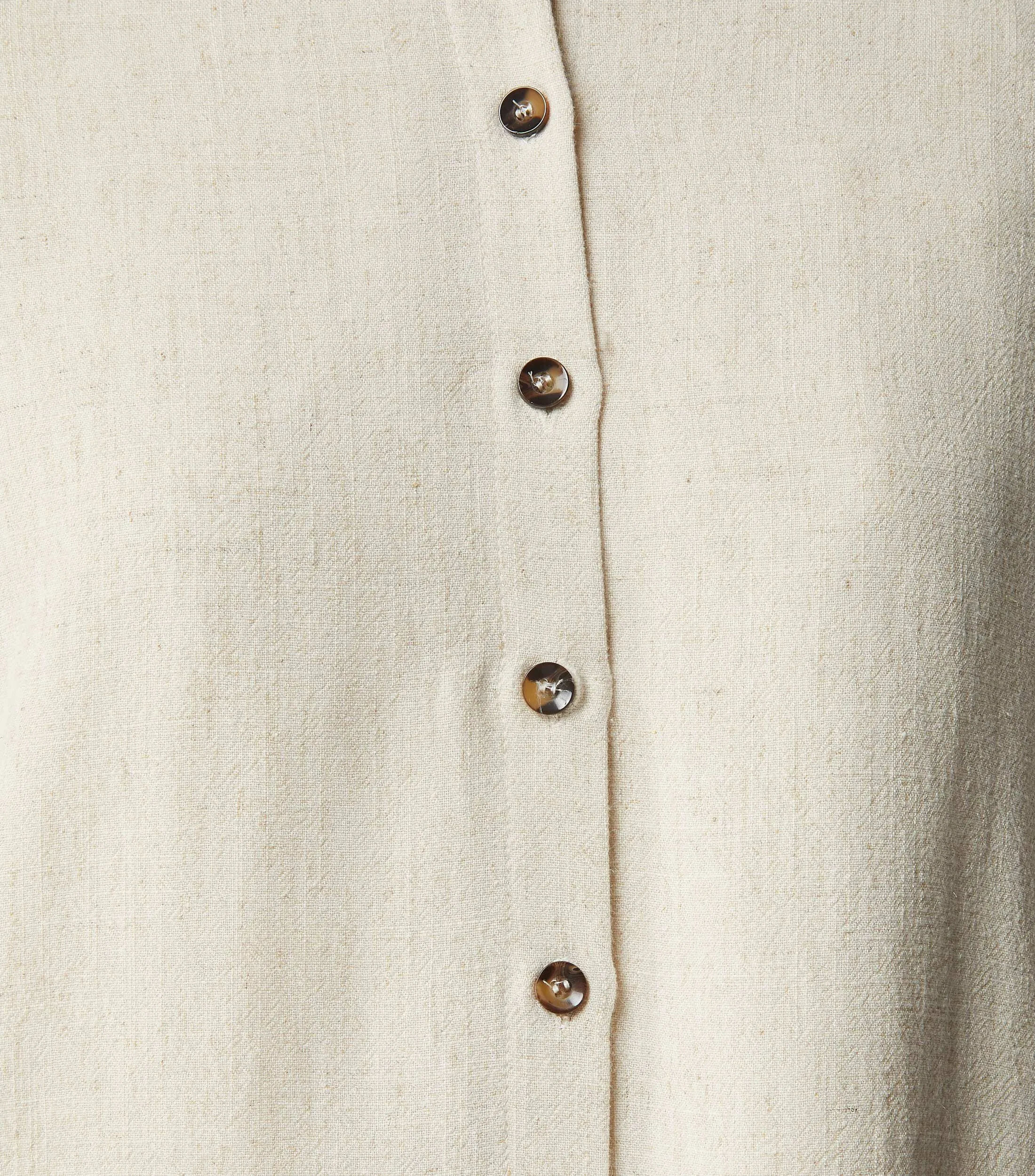 Octavia Camisa lisa manga larga Mujer