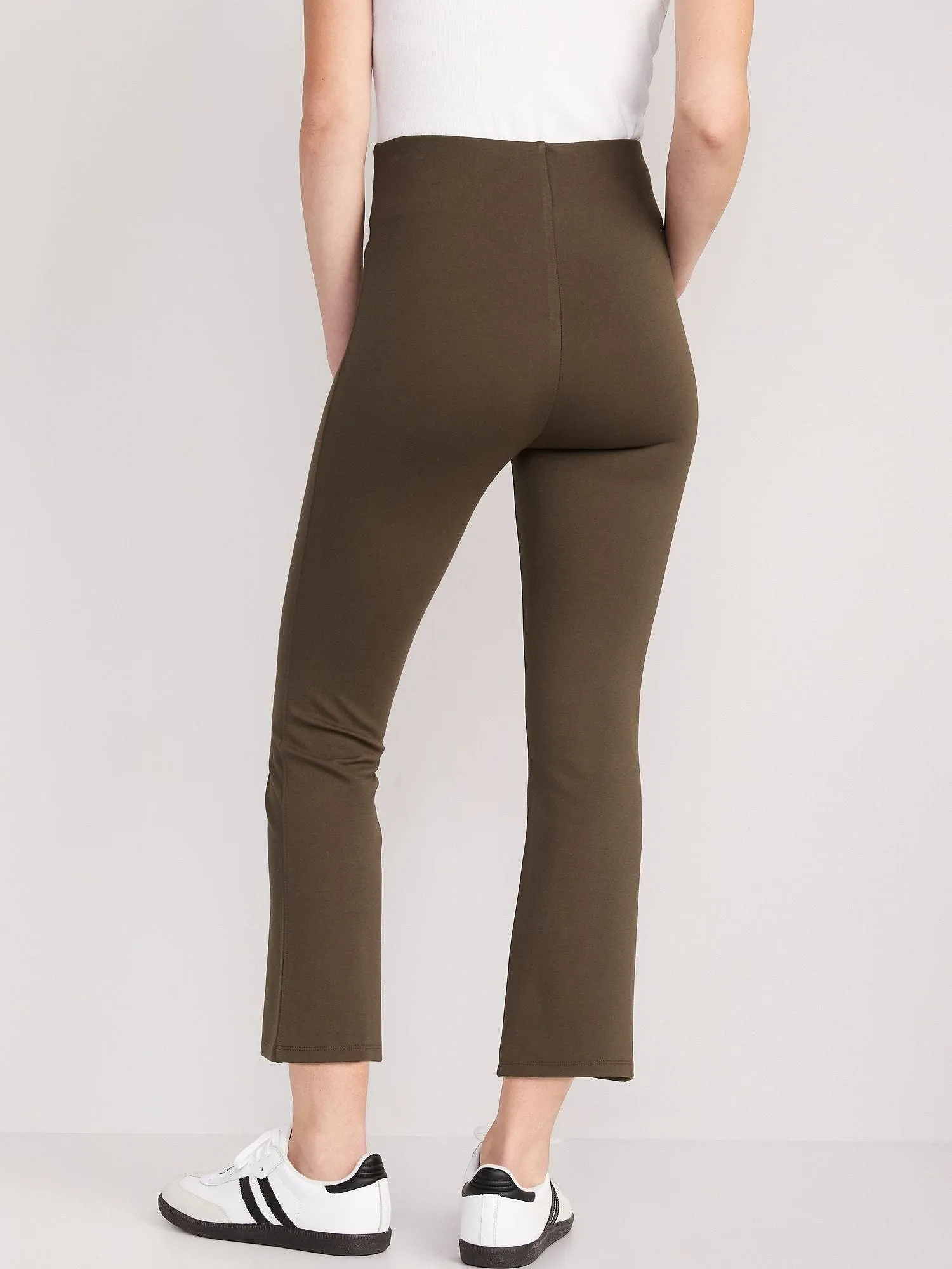 OLD NAVY Pantalón Tiro Extra Alto Old Navy Stevie Flare Mujer