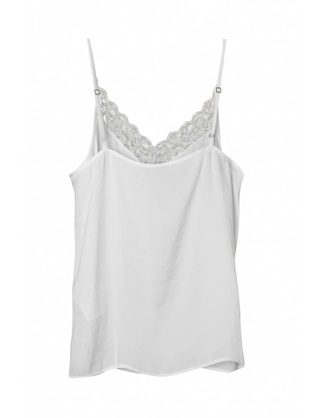 ONLY  CAMISETA BLANCA JDYAPPA NEW LACE MUJER