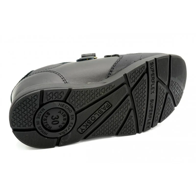 PABLOSKY 709710 NEGRO  ZAPATO SPORT DE PIEL