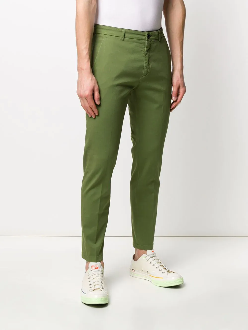 PANTALON CHINO SLIM PRINCE VERDE MILITAR