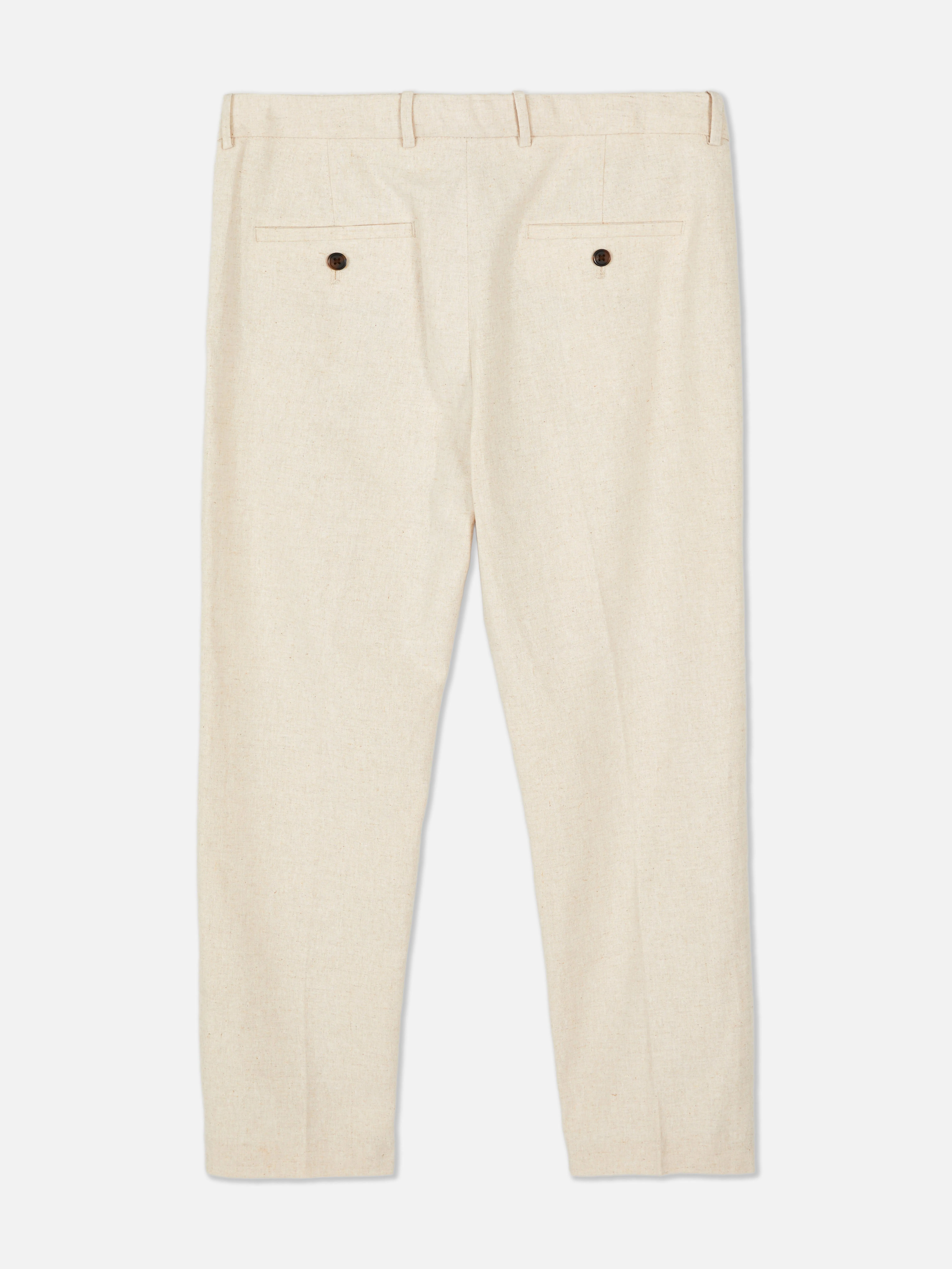 Pantalones de traje texturizados formales