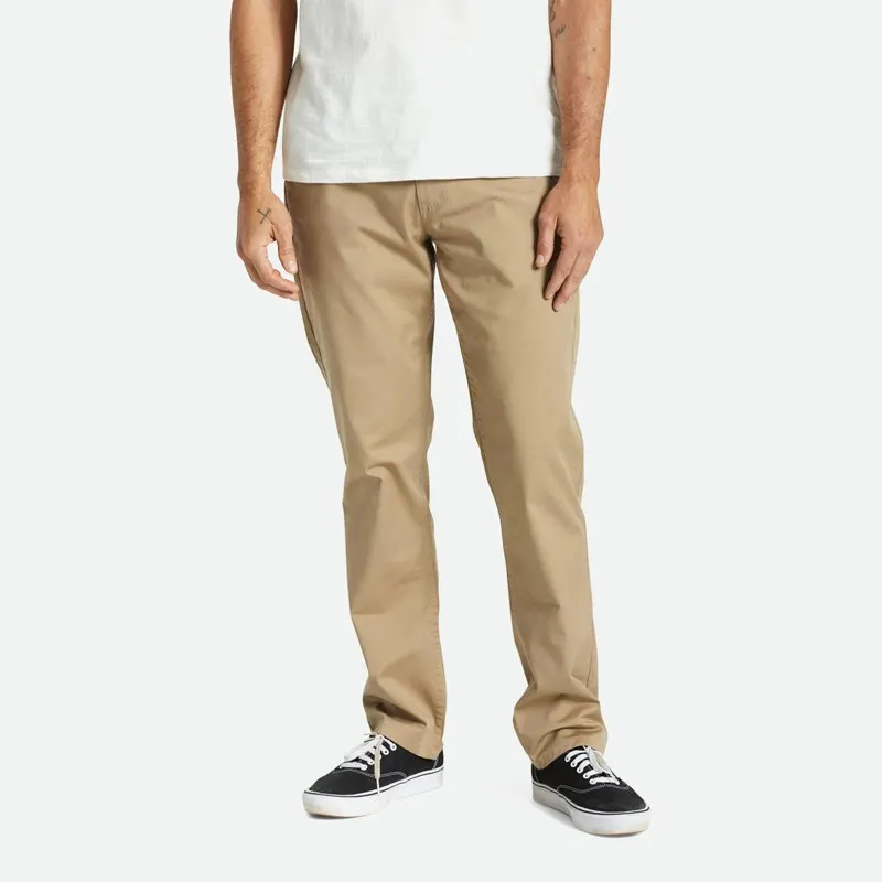 Pantalón Brixton: Choice Chino Regular Pant (Khaki)