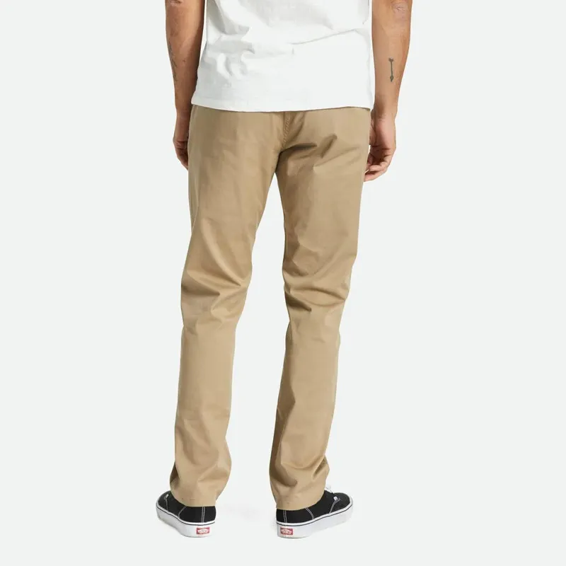 Pantalón Brixton: Choice Chino Regular Pant (Khaki)