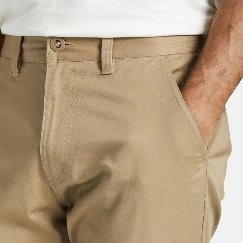 Pantalón Brixton: Choice Chino Regular Pant (Khaki)