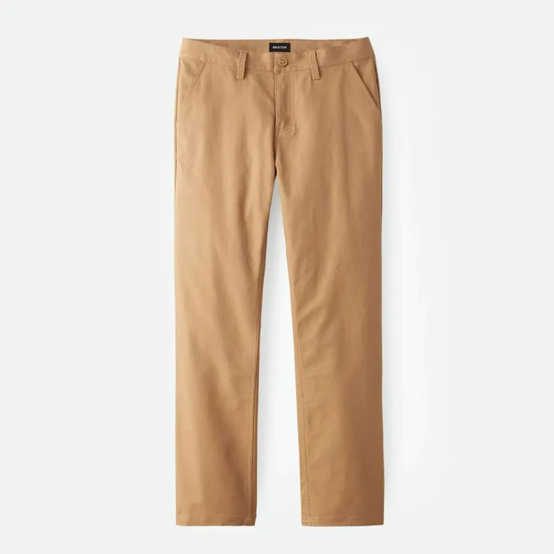 Pantalón Brixton: Choice Chino Regular Pant (Khaki)