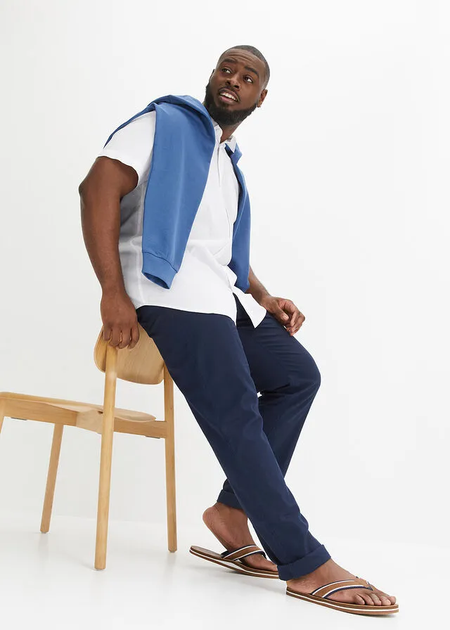 Pantalón con cinturilla elástica Azul marino