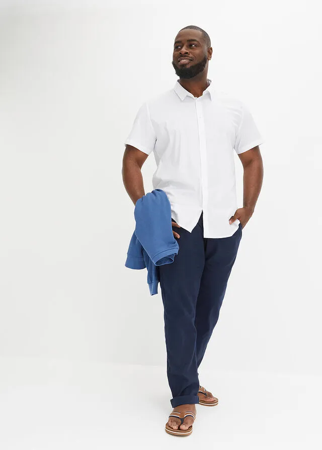 Pantalón con cinturilla elástica Azul marino