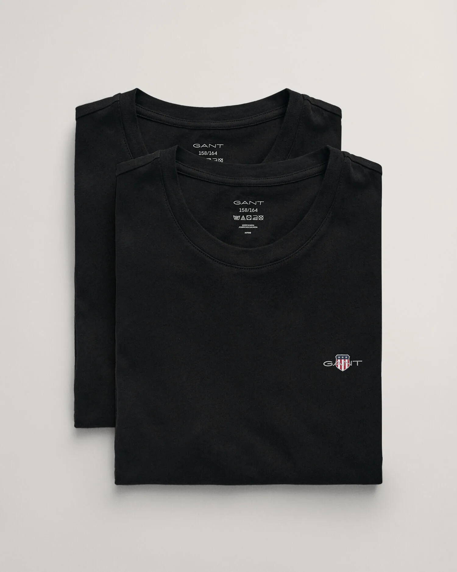 Paquete de dos camisetas de cuello redondo Teens