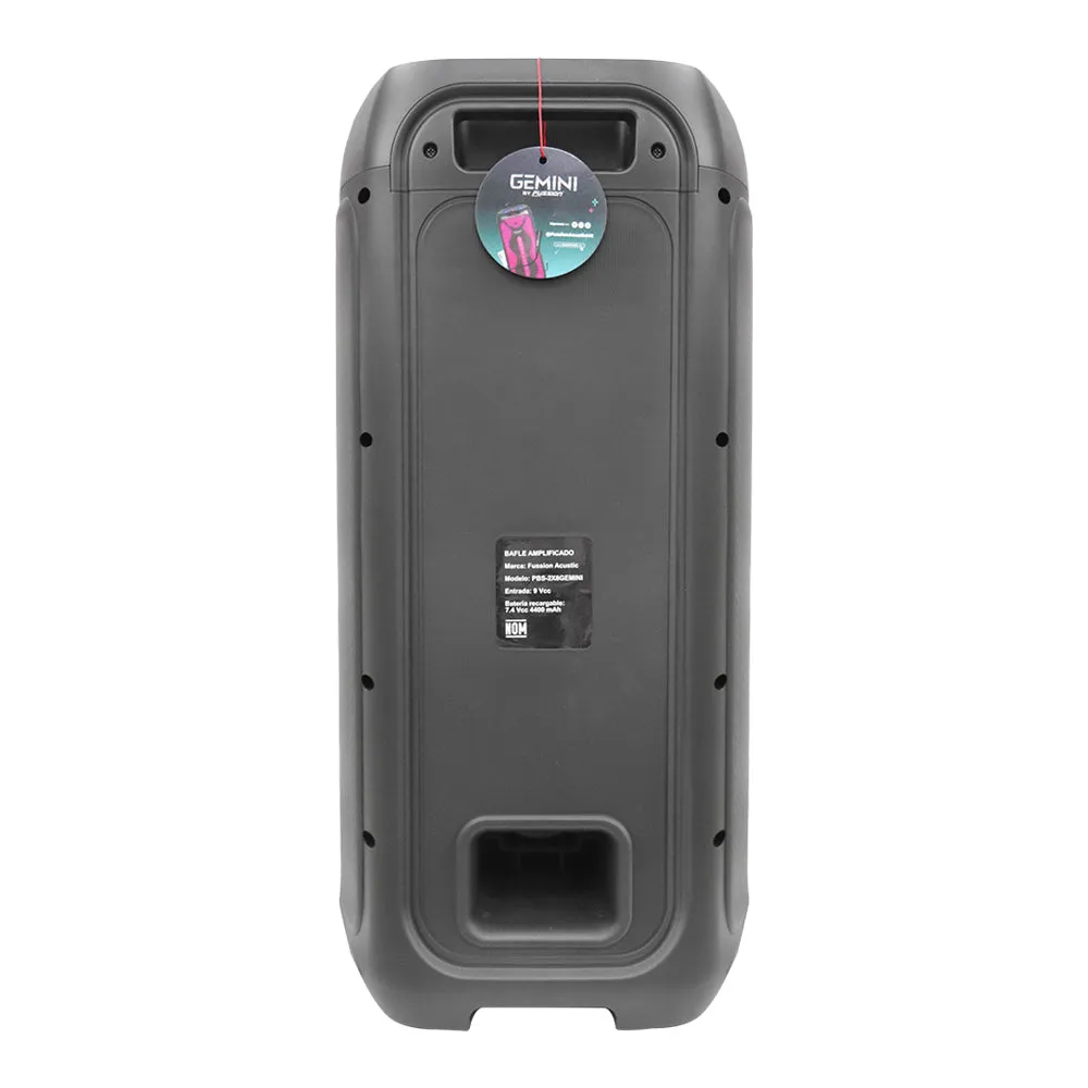 PBS2X8GEMINI  40,000 W P.M.P.O. LIBERA EL PODER DEL SONIDO