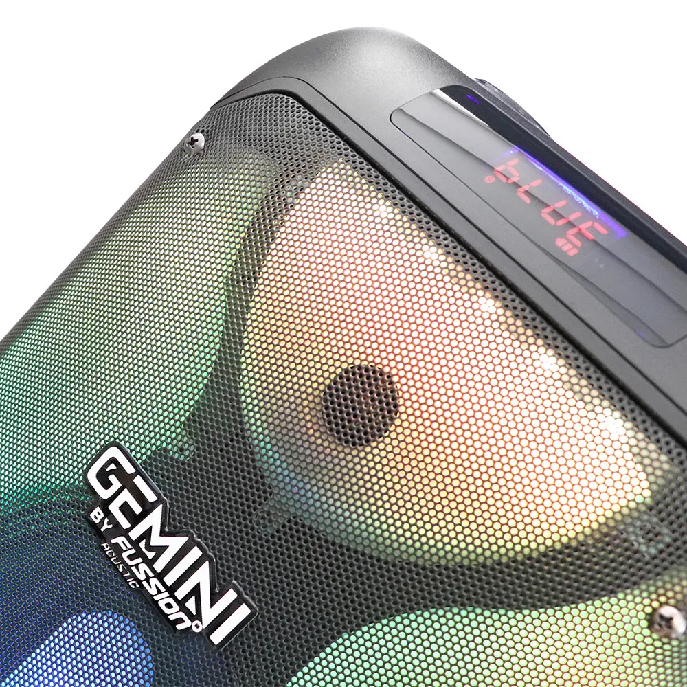 PBS2X8GEMINI  40,000 W P.M.P.O. LIBERA EL PODER DEL SONIDO