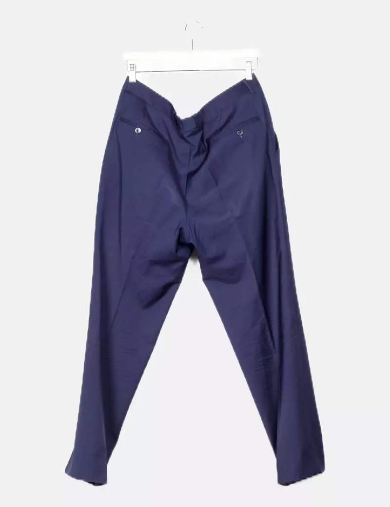 Pedro del Hierro Pantalón azul recto