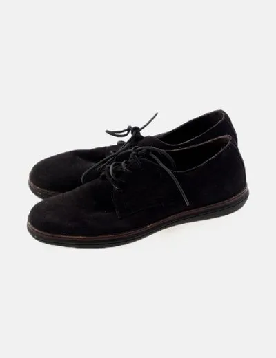 Pedro del Hierro Zapato azul piel