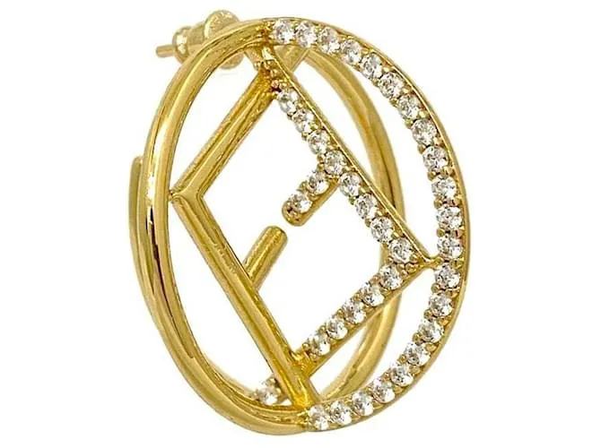 Pendientes Fizu de oro de Fendi 