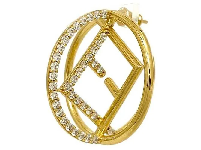 Pendientes Fizu de oro de Fendi 