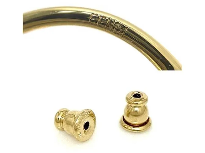 Pendientes Fizu de oro de Fendi 
