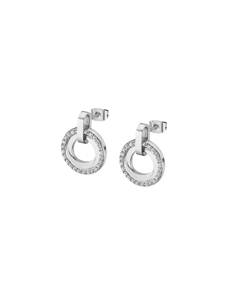 Pendientes Lotus Style Mujer Acero Aro LS2176