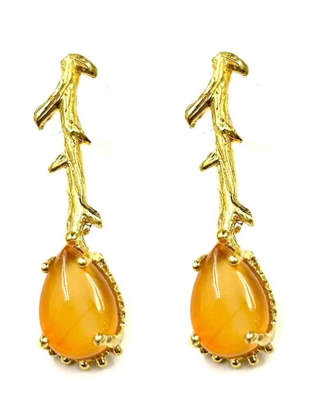 PENDIENTES MOSTAZAS IDEALES PARA BODAS DE DIA Y COMUNIONES
