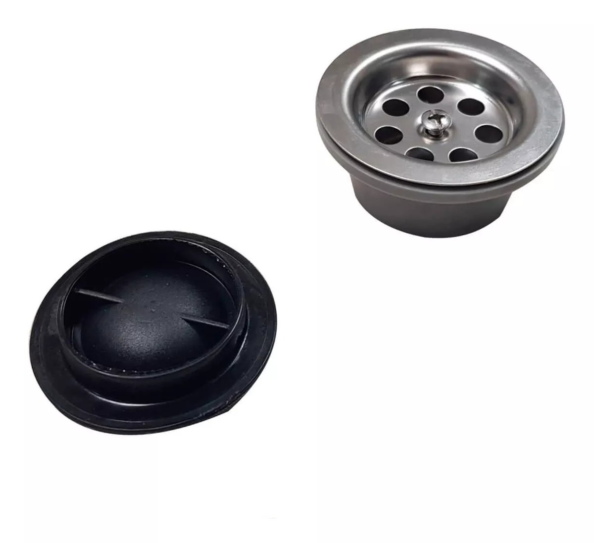 Pileta Bacha Doble De Cocina Dhinox Acero Inoxidable 70 Cm