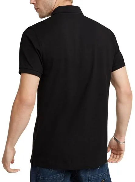 POLO GSTAR DUNDA SLIM NEGRO PARA HOMBRE