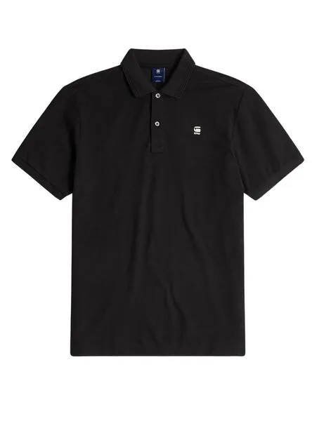 POLO GSTAR DUNDA SLIM NEGRO PARA HOMBRE